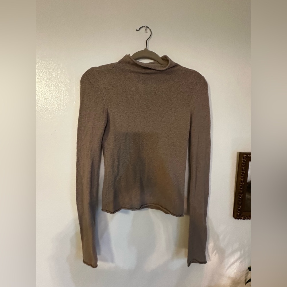 Wilfred mock neck turtle neck cozy long sleeve